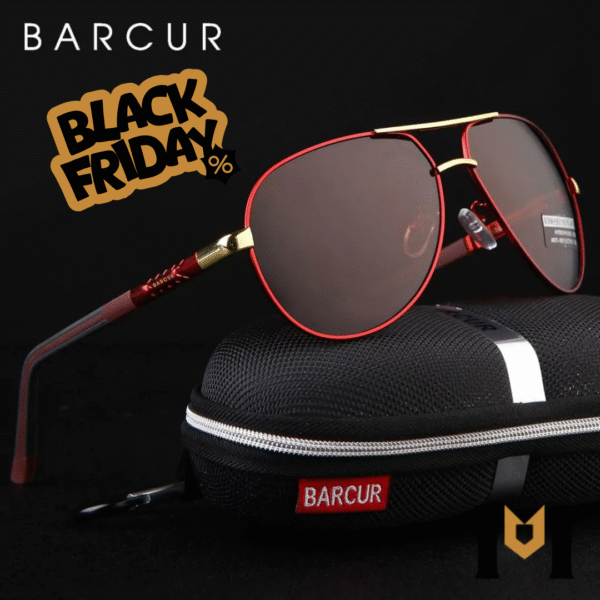 Óculos de Sol Barcur Design Luxo Most Wanted