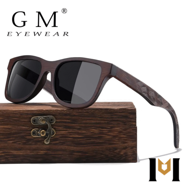 Óculos de Sol GM Artesanal em Bambu