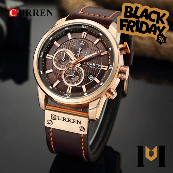 Relógio Masculino Curren Las Vegas Luxo