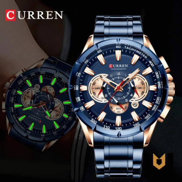 Relógio Masculino Curren Dallas Luxo