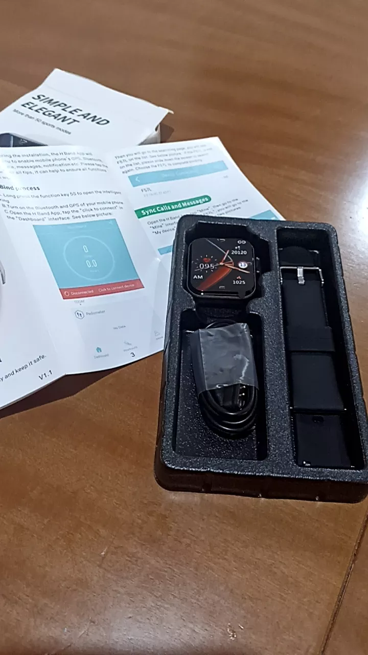 Smartwatch GlicoWatch Pro™ photo review