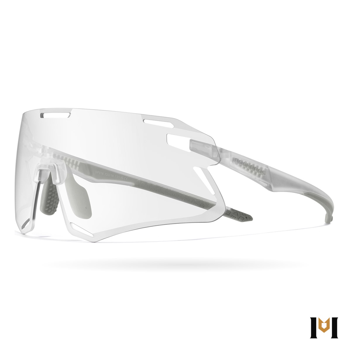 Óculos de sol esportivo Horizonte fotocromático, versão Transparente Óculos de sol esportivo Horizonte fotocromático, versão Transparente